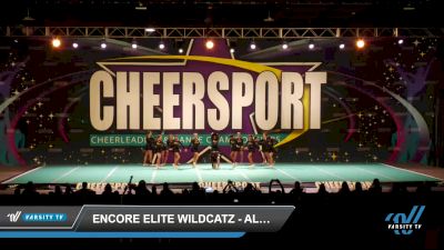 Encore Elite Wildcatz - Alpha [2022 L4 Senior - D2 - Small - B] 2022 CHEERSPORT National Cheerleading Championship