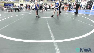 70 lbs Rr Rnd 2 - Ezekiel Boyd, Harrah Little League Wrestling vs Jayce Baker, Raw Wrestling Club