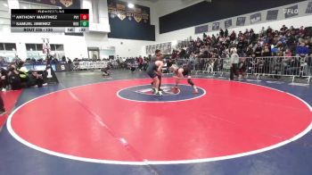 120 lbs Cons. Round 2 - Samuel Jimenez, Eleanor Roosevelt vs Anthony Martinez, Paloma Valley