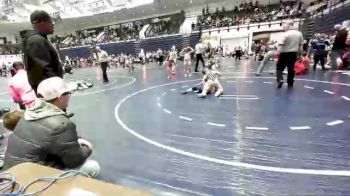 90 lbs Cons. Round 3 - Savannah Kerr, Grain House Grapplers vs Blake Knoebel, Southern Columbia