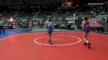 90 lbs Quarterfinal - Kylee Smith, Lions Wrestling Academy vs Erica Pastoriza, Arizona Girls Wrestling