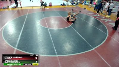 182 lbs Round 3 - Apollo Ashby, Pinnacle Wrestling Club vs Connor Marshall, Minnesota