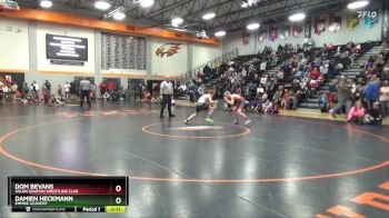 N-13 lbs Cons. Semi - Dom Bevans, Solon Spartan Wrestling Club vs Damien Heckmann, Empire Academy