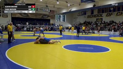 153 lbs Consi Of 32 #2 - Austin Brown, Clovis West vs Cash McFate, Bishop Gorman (NV)
