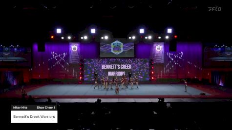 Bennett's Creek Warriors [2022 Mitey Mite Show Cheer 1] 2022 Pop Warner National Cheer & Dance Championship