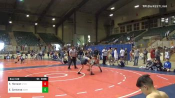 100 lbs Consolation - Eric Henson, The Storm Wrestling Center vs Emilio Santana, So'Ham Mustang Wrestling Club