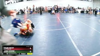 171 lbs Champ. Round 2 - Tyler Secoy, The Storm WC vs Jared Boone, Michigan Grappler RTC