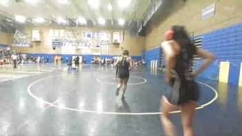 140lbs Cons. Round 5 - Jaslene Gonzalez, Kennewick (Girls) vs Hali Christensen, Royal (Girls)