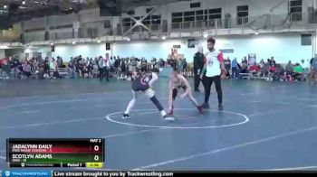 106 lbs Round 3 (4 Team) - Scotlyn Adams, Ohio vs Jadalynn Daily, Free Range Chickens