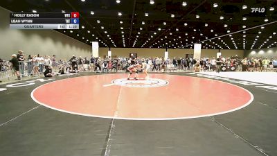 110 lbs Quarters - Holly Eason, Wichita Training Center vs Leah Wynn, Tough N Technical
