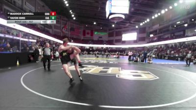 157 lbs Cons. Round 5 - Tavon Bird, Eagle vs Maddox Carroll, Kuna