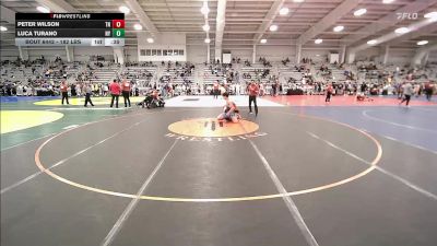 182 lbs Consi Of 8 #1 - Peter Wilson, TN vs Luca Turano, NY