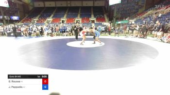 152 lbs Cons 64 #2 - Grady Rousse, Michigan vs Julian Pappadia, Arizona