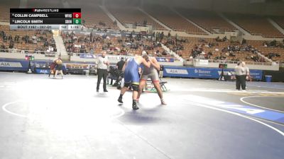 287-D1 Quarterfinal - Lincoln Smith, Sandra Day O`Connor High School vs Collin Campbell, Williams Field High School