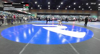 100 lbs Consi Of 4 - Piper Eller, Corner Canyon vs Zariah Padilla, Gilroy