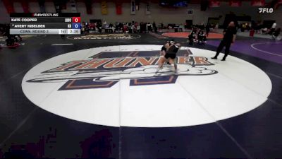110 A Cons. Round 3 - Avery Kibelbek, King University vs Kate Cooper, Lindenwood University