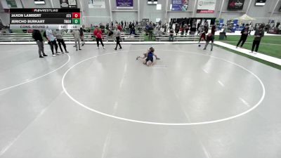 16U Boys - 106 lbs Cons. Round 3 - Jericho Burkart, Threestyle Wrestling Of Oklahoma vs Jaxon Lambert, Alabama Takedown Academy