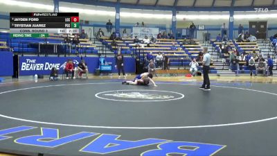 174 lbs Cons. Round 3 - Trystian Juarez, Pratt Community College vs Jayden Ford, Labette Community College