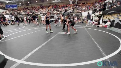 73 lbs Quarterfinal - Cason McCarley, Comanche Takedown Club vs Easton Pollard, Piedmont