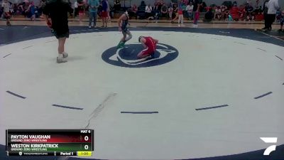 78-82 lbs Round 1 - Weston Kirkpatrick, Ground Zero Wrestling vs Payton Vaughan, Ground Zero Wrestling