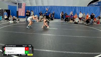 106 lbs Round 6 (8 Team) - Preston Bubash, Team Nauman Bethel Park vs AJ Bergeron, CP Wrestling