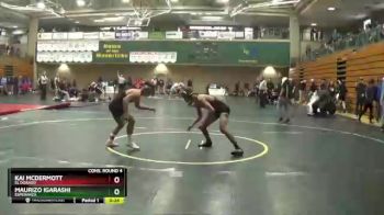 132 lbs Cons. Round 4 - Kai McDermott, El Dorado vs Maurizo Igarashi, Esperanza