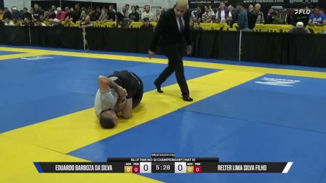 Relter Lima Silva Filho vs Eduardo Barboza Da Silva 2026 Pan IBJJF Jiu-Jitsu No-Gi Championship