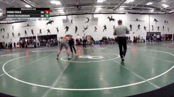 184 lbs Cons. Round 4 - Owen Price, Unattached vs Amari Richardson, Unattached