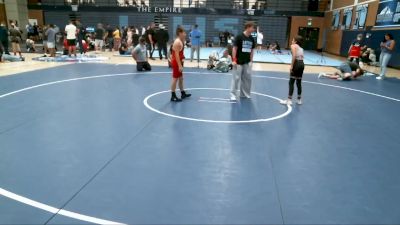 87-100 lbs Round 3 - Ryker Balls, Northside Wrestling Club vs Ruger Field, Hook Em W.C