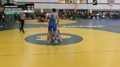 157Blue lbs Rr Rnd 3 - Marc Maurath, Columbia vs Michael Boulanger, Duke