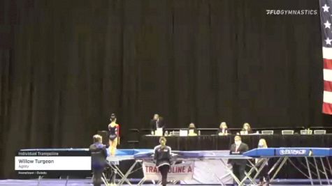 Willow Turgeon - Individual Trampoline, Agility - 2021 USA Gymnastics Championships