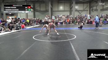 110 lbs Champ. Round 1 - Quentin Jackson, Slyfox vs Ryder Foster, Rossville