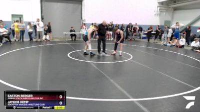 170 lbs Round 2 - Easton Berger, Juneau Youth Wrestling Club Inc. vs Jaykob Kemp, Soldotna Whalers Wrestling Club