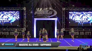 Majestic All Stars - Sapphires [2021 L1 Junior Day 2] 2021 The U.S. Finals: Ocean City