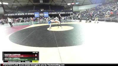 70 lbs Cons. Round 4 - Easton Chipman, Askeo International Mat Club vs Kolton Carroll, White River Hornets Wrestling Club