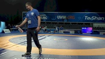130 kg Quarterfinal - David Ovasapyan, Arm vs Delian Hossein Alishahi, Sui