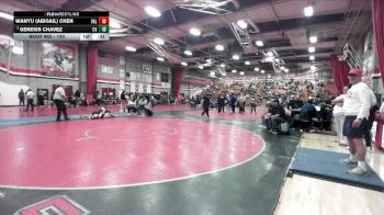 120 lbs Cons. Round 7 - Wanyu (Abigail) Chen, Valencia vs Genesis Chavez, Citrus Valley