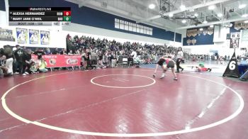 120 lbs Champ. Round 1 - Mary Jane O`neil, Marina vs Alexia Hernandez, Rio Mesa