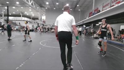 106 lbs Round 4 (6 Team) - Carter McNesse, Legacy Dragons vs Justin Jones, Iron Horse White