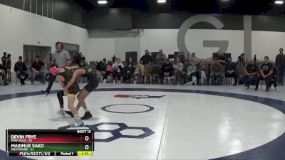 80 lbs Round 4 - Maximus Sako, Westshore vs Devin Frye, PNW Gold