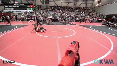 54 lbs Rr Rnd 3 - Raelynn Gibbens, Viking Wrestling Club vs Rikki Olsen, Mojo Grappling Academy