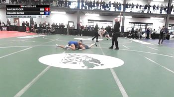 132 lbs Round Of 32 - Paylin Pooer, Hoosick Falls vs Nevaeh Bayer, Shaker