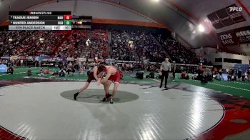 6A 126 lbs 5th Place Match - Teague Jensen, Madison vs Hunter Anderson, Rigby