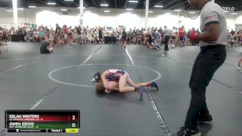 60 lbs Round 1 (4 Team) - Gwen Gross, Mat Warriors Blue vs Kelan Winters, U2 Upstate Uprising 2.0