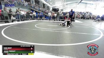 55 lbs 5th Place Match - Ace Gray, SlyFox vs Knox Findley, Clinton