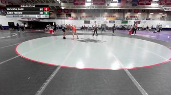 174 lbs Quarterfinal - Jackson Sapp, Missouri Valley vs Gabe Kiddoo, Central Methodist
