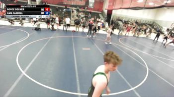 144 lbs Champ. Round 1 - Royce Decker, Stallions Wrestling Club vs Cam Carrell, Defiant Wrestling Club