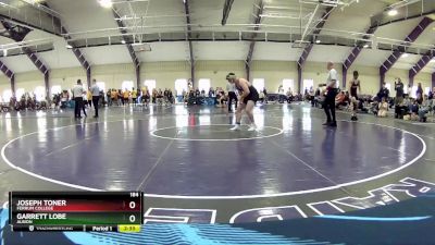 184 lbs Cons. Semi - Joseph Toner, Ferrum College vs Garrett Lobe, Albion