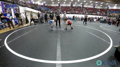 49 lbs Consi Of 4 - Teagen Martinez, Carl Albert vs Kashen Bell, Division Bell Wrestling