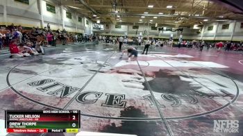 195 lbs Cons. Semi - Drew Thorpe, EEK Thunder vs Tucker Nelson, MATPAC Wrestling - ND